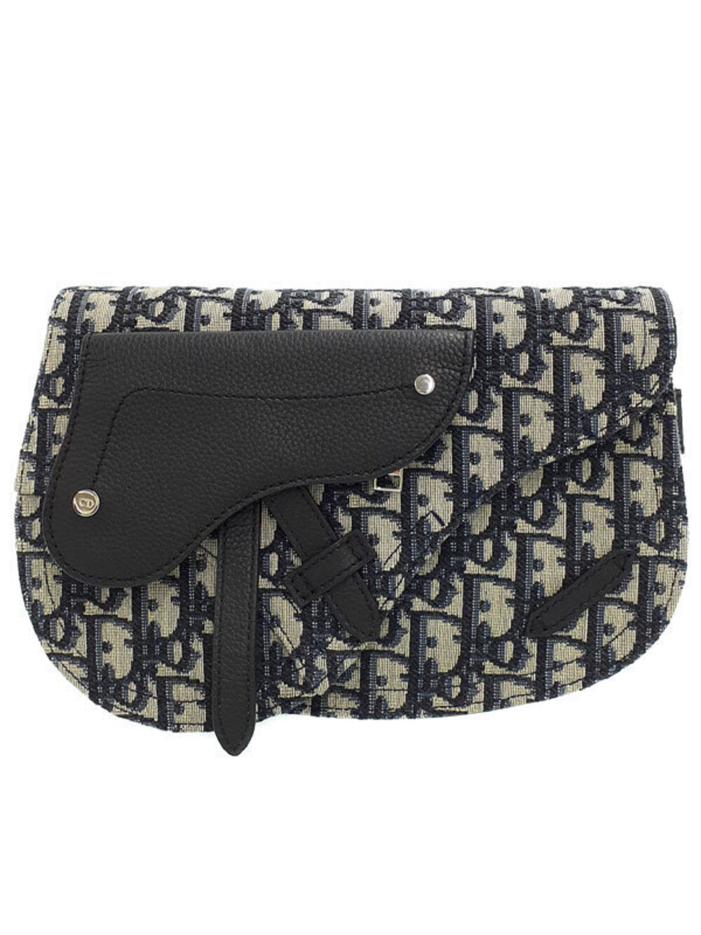 Christian Dior Oblique Saddle Body Bag